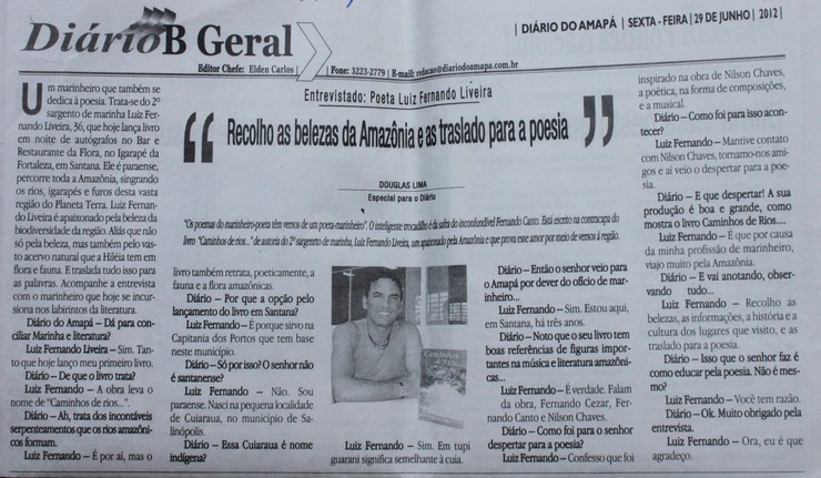 Luiz Fernando Liveira Jornal