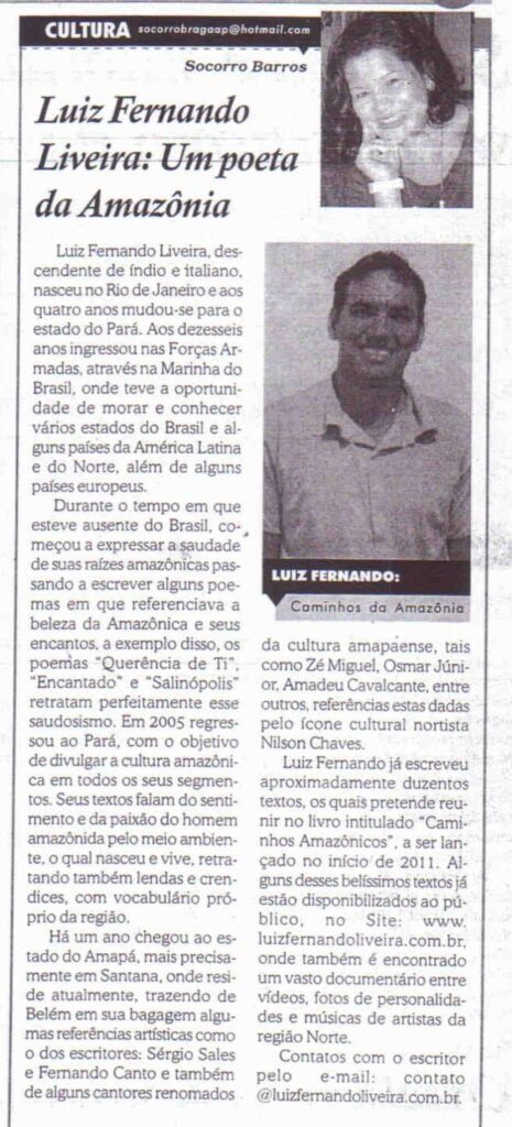 Luiz Fernando Liveira Jornal